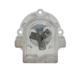 Ekotron Galvanized Metal Roller Bare Pump Assembly with Norprene Tube for Lactoscan Milk Analyzer