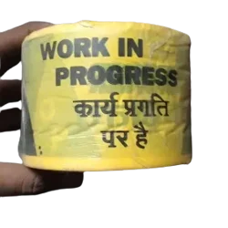 Work In Progress Barricade Tape(Size-125 meters)