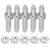 Bar Studs & Nuts (5 Sets) For Stihl MS-382 Petrol Chainsaw, MS382-055 & MS382-054