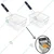 Pack of 2 SS Deep Fryer Basket for 5L+ 5L Electric Deep Fryer