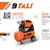 BTALI 50 Litres Air Compressor With 3 HP Motor, 115 psi Max. Pressure and 250 LPM Max. Flow (BT 50 MAC)