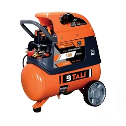 BTALI 24 Litres Air Compressor With 2 HP Motor, 115 psi Max. Pressure and 198 LPM Max. Flow (BT 24 MAC)