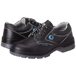 Bata Robust SD LC ST Buff Barton Leather Steel Toe Black Safety Shoes