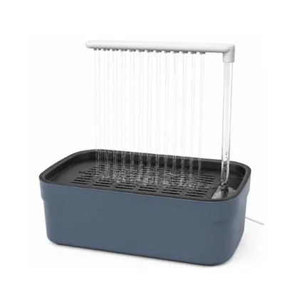 Automatic Bird Bath-Tub with Shower Water Circulation Controller (USB & Power Plug) for Small/Medium Birds, Parakeets
