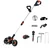 Heavy Duty Battery Operated Brush Cutter | Grass Cutter | Battery Lawn Mower, with Accessories