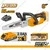 Ingco CGSLI20851 Battery Chainsaw with 8 inch Guide Bar | Comes with Battery and Charger