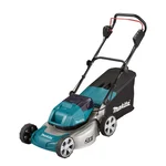 Makita DLM460PT2 18V, 18 Inch 3-in-1 Cordless Lawn Mower With 2 Batteries and Charger