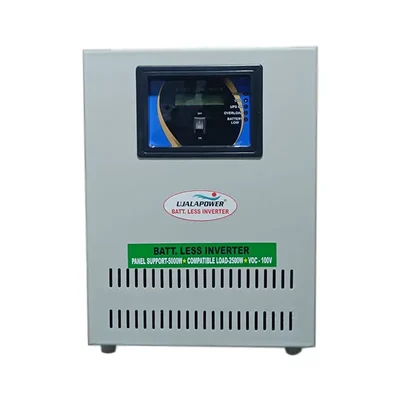 Ujala 5 kw Battery Less Solar Inverter | Designed for Residential Use | Comes with 2 year Warranty