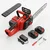 ZERO 21V Cordless Lithium Battery Chainsaw, 16 Inch Wood Cutting Machine with Dual Batteries & Charger
