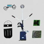 Exosolar 27 Volt 12 Ah Lithium Battery Operated Brush Cutter with 1 Year Warranty