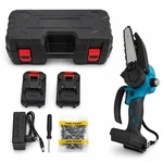 Premium 21V, 6 Inch Mini Cordless Chainsaw With Dual Battery & Accessories