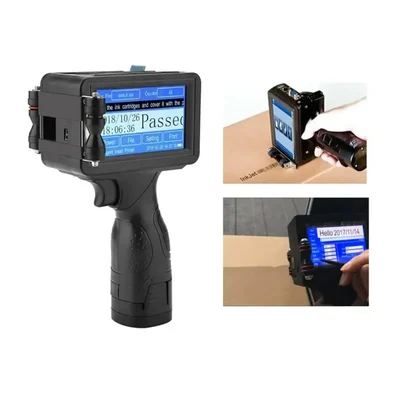 High Speed 12.7mm with Solvent Cartridge Plastic TIJ Printer with Dual Core Processor for Date MRP, Logo Printing