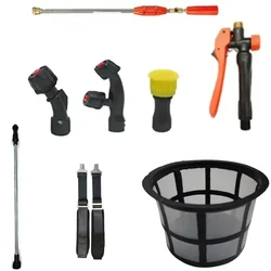 Premium Quality Accessories Kit with Filter, Belt, Gun, Trigger, Nozzle, Plastic Lance for all types of Battery Sprayer