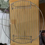 13.8 inch Mild Steel Grill for NE GRILLS Premium Quality 14 inch Round Charcoal Barbeque Grill With 4 Skewers