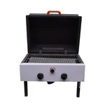 CLIX Gas Operated Barbeque Tandoor Griller with 2 SS Burners for Catering, Farmhouses, and Home Garden Parties