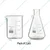 SBT Borosilicate 3.3 Glass 50 ml Beaker and 250 ml Conical Flask with Graduation Marks