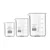 SBT Set of 3 Beaker 10ml, 25ml, 50ml with Graduation Marks, Borosilicate 3.3 Glass for Laboratory