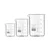 SBT Set of 3 Beaker 25ml, 50ml, 100ml with Graduation Marks, Borosilicate 3.3 Glass for Laboratory