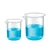 SBT Pack of 2 pcs 25ml and 250ml Polypropylene Beakers with Graduation Marks
