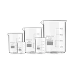 SBT Borosilicate 3.3 Glass Beaker 25ml, 50ml, 100ml, 250ml, 1000ml with Graduation Marks for Laboratory