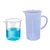 Bello 2pcs Polypropylene Beakers of 25ml & 1000ml Capacity with Graduation Marks for Laboratory