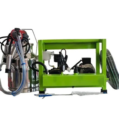 Heavy Duty Single Power Single Bucket (25 L) Milking Machine With 180 LPM Pump, 1 HP Motor & 1 Year Warranty