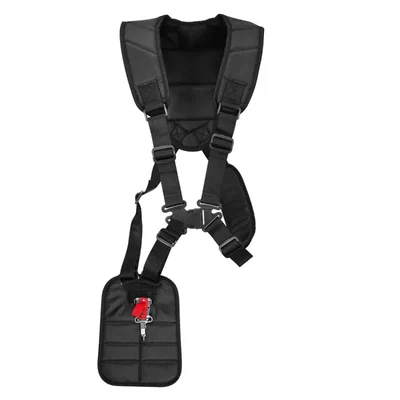 Double Shoulder Belt With Harness For 2 Stroke & 4 Stroke Sidepack Brush Cutters