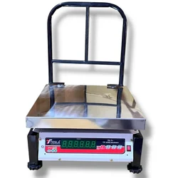 Tesla 100 Kg Capacity Bench Foldable Weighing Machine ,With 6 Months Battery Warranty (CKЕР 326) 