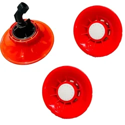 Heavy Duty 16 Hole Bend Big Flower Nozzle With China Thread For Battery Sprayer(Pack-3 Pieces)