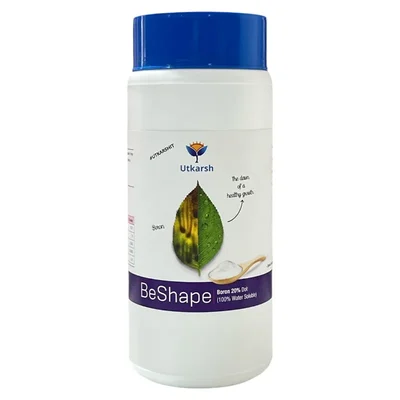 Utkarsh BeShape (Disodium Octaborate Tetrahydrate- Boron 20%, 100% Water Soluble | EDTA Chelated Fertilizers) | 1 kg(Pack-1 x 1 kg)