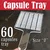 PATCO PHARMA Manual 60 Holes Capsule Counter Board Tray For 0 Size Capsule