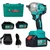 Heavy Duty 12.7mm (1/2") 21V 4.0 Ah Battery Capacity, 550 N.m Torque, Brushless Impact Wrench With Battery & Charger