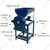 Best Quality MS Flour Mill/Pulverizer Machine/Masala Grinder 25-40 kg/hr Without Motor