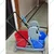 Bharti Multiclean 40 Liters Double Bucket Wringer Trolley With Down Press For Cleaning