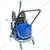 Bharti Multiclean 34 Liters Double Bucket Wringer Trolley With Down Press