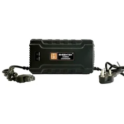 Bheemtek 36V 0.8A Fast Charger with 3 Pin Connector for Electric Bicycle, E-Bike & Scooter