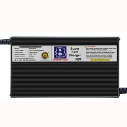 Bheemtek 60V 20A Fast Charger for 60V Lead Acid Battery (5 Batteries) with 50Amp Anderson Connector– Smart Charging Unit