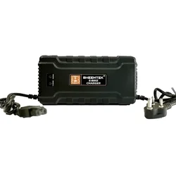 Bheemtek 60V 8A Electric Scooter Battery Charger with 71.4V Cut‑Off and T Connector 
