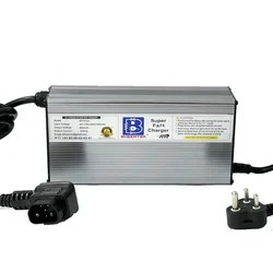 Bheemtek 72V 12A Fast Charger for Electric Bike & Scooter with Revolt RV400 Connector |1 Year Warranty
