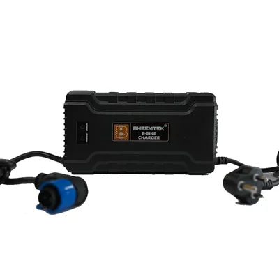BHEEMTEK 84V 8A Fast Charger for Electric E-Bike & Scooter with Chogori Connector, Cooling Fan,1 Year Warranty