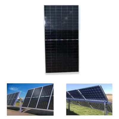 Gramstrong Bifacial 425Wp Bifacial (Double-Sided) Monocrystalline Solar Panel for Home, Commercial and Industrial Purpose
