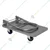 Bigapple 300 kg Capacity MS Foldable Platform Trolley with Powder Coated Finish for Material Handling Goods