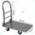 Bigapple 300 kg Capacity MS Foldable Platform Trolley with Powder Coated Finish for Material Handling Goods