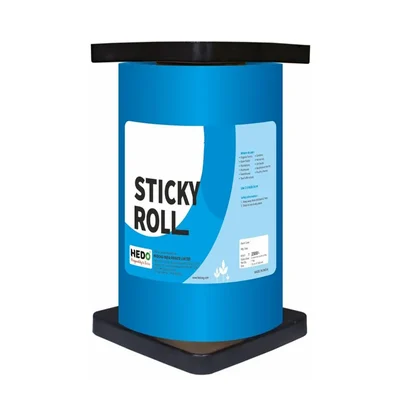 HEDO Big Blue Sticky Roll (30cm X 100m) | Extra Wide Glue Ribbon for Large Scale Flying Insect & Thrips Pest Control
