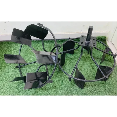 Surya Premium Quality Big Cage Wheel For 5 to 10 HP Diesel Power Tiller / Weeder 