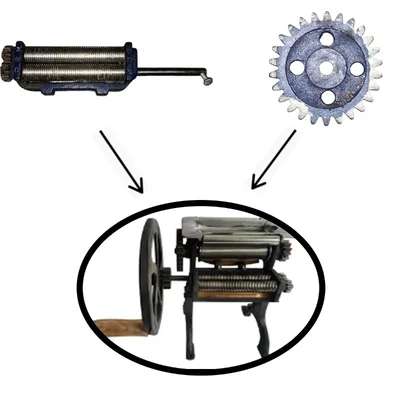 Big Cutter and 26 Teeth Mild Steel Gear(Big) Combo for Noodle Making Machines