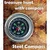 SBT Instruments Big Stainless Steel Directional Military Magnetic Compass (3 inch) for Feng Shui/Travel