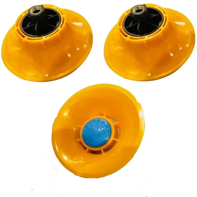 Heavy Duty 16 Hole Big Flower Nozzle With Brass Thread For Battery Sprayer (Pack-3 Pieces)