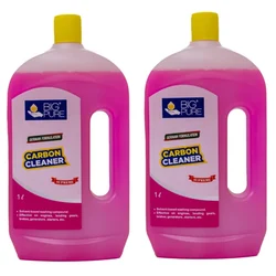 2 Pack of BIG Pure 2L(1L x 2pcs) Carbon Cleaner Supreme for Engines, Brakes, Generators, Starters