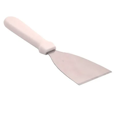 4 inch Chocolate Scraper Big Size with Plastic Handle for Decorating, Portioning/Cutting